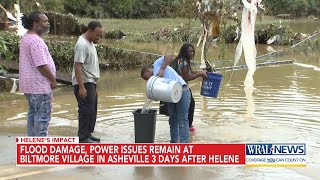 Latest on Western North Carolina Helene Damage Food amp water distribution to begin Monday afternoon [upl. by Leilamag862]