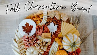 FALL CHARCUTERIE BOARD 🍂🧀🍁 [upl. by Torbert]