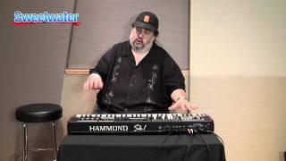 Hammond SK1 Combo Organ demo [upl. by Nuahsed]