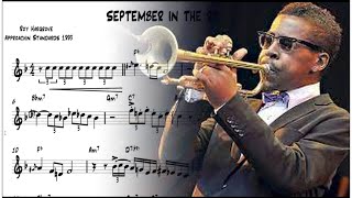 Roy Hargrove September in the rain Trumpet Solo Transcription [upl. by Tien]