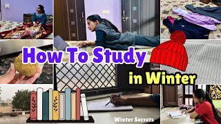 How to Study in Winter  Winter Routine school college [upl. by Blane]