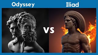 The Iliad vs the Odyssey [upl. by Eanyl545]