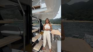 Touring a Galeon 500 Fly in Hongkong with me yachtbroker galeon phuket luxurylife yacht [upl. by Naiditch984]