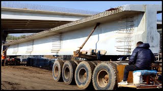 Amazing Modern Bridge Construction Process！LargeScale Bridge Factory [upl. by Earahs243]