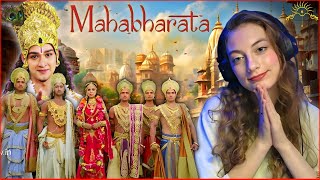 Mahabharat  Title Song Reaction  Hai katha Sangram ki  Star Plus [upl. by Saticilef]