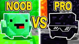 MINECRAFT EMERALD BLOCK vs OBSIDIAN BLOCK [upl. by Vlad]