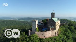 Wartburg Castle – Home to Luthers Bible  DW English [upl. by Atterahs455]