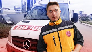 AMBULANS ŞOFÖRÜ OLDUM  Hastalar yamuldu [upl. by Notned]