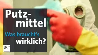 Putzmittel  welche und wie viel davon braucht es wirklich  Abendschau  BR24 [upl. by Dalton]