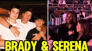 WOW Tom Brady and Serena Williams Excited at Taylor Swifts Miami Concert N1 [upl. by Yahc]