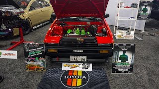 Drift Battle USA  R2X Display Booth at NY Autoshow  Simulator Challenge [upl. by Ibbob]