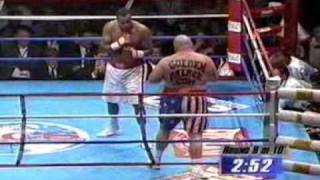 Larry Holmes Vs Eric Esch5avi [upl. by Annaesor574]