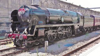 35018 British India Line with The Dalesman at Carlisle on 13th June 2023 [upl. by Auehsoj114]