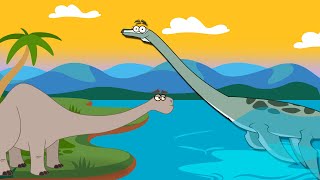 Dinosaur  PLESIOSAURUS  UNDERWATER DINOSAUR  Amazing dinosaur videos for kids [upl. by Frederiksen]