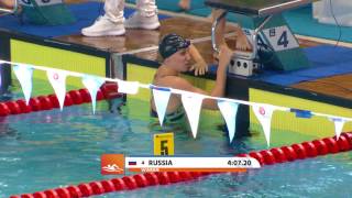 2017 07 24 SWIMMING HIGHLIGHTS MIXED 4X100 MEDLEY FİNAL amp MEDAL CEREMONY DEAFLYMPICS2017 [upl. by Dnalyag818]