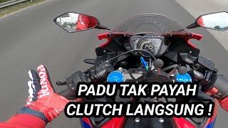 TEST GUNA QUICKSHIFTER amp AUTO BLIPPER MANTAP PADU  CBR 250RR [upl. by Airogerg]