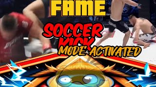 FAME SOCCER KICK mode activated [upl. by Ygief]