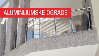 Sistemi aluminijumskih ograde i gelendera  Lyctum TV [upl. by Emmet]