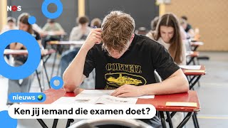 Spannende weken voor scholieren de eindexamens zijn begonnen [upl. by Elicec]