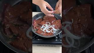 Soft juicy and very easy to make onion liver [upl. by Drus]