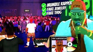 FAKE Gangster Return From Prison in Rapper Life Simulator ⭐MDickie Popscene Track 2⭐ [upl. by Bilat340]