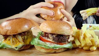 ASMR Gordon Ramsays Perfect Burgers  Burger Sauce Recipe  Cooking and Eating  Mukbang SUB [upl. by Aslehc760]