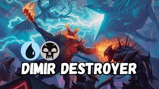 Dimir Destroyer  Control Combo  MTG Arena Standard ranked  Lost caverns of Ixalan [upl. by Tod]