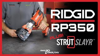 FULL DEMO  New Ridgid RP 350 Press Tool amp StrutSlayr [upl. by Eigram]