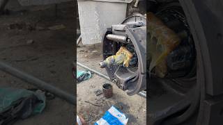 Is it right way to grease wheel bearing bearing grease restoration technology [upl. by Nylesoj858]