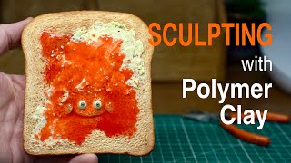 I made a living TOAST with Polymer Clay [upl. by Cohby630]