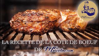 🥩CÔTE DE BOEUF AUBRAC AU BARBECUE DE MARCELINE  Découvrez sa recette pour une cuisson réussi [upl. by Mccormick]