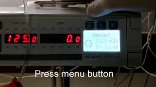 Acromed infusion pump how to do priming [upl. by Millisent]