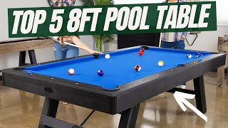 Top 5 Picks for the BEST 8ft Pool Table in 2024 [upl. by Ethban]