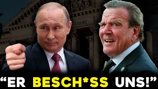 💥Gerhard Schröder sagte UNVORSTELLBARE DINGE über Putin💥 [upl. by Annavoeg]