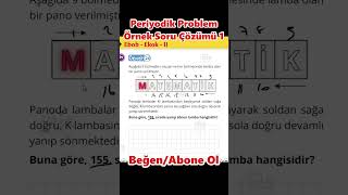 Periyodik Problemler Örnek Soru Çözümü 1 tyt matematik yks2025 shorts periyodik [upl. by Ranee]