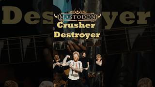 Riff 413 Mastodon  Crusher Destroyer shorts mastodon [upl. by Trin]