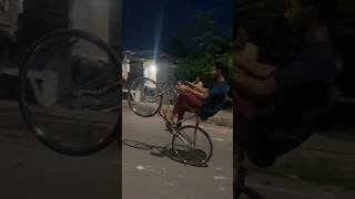 Wheelie ki kore korbo how to do rolling stoppie on cycle without disc brake shorts ytshorts [upl. by Hubbard48]