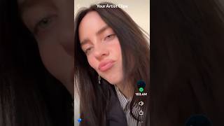 billie eilish 2024 spotify wrapped clip [upl. by Leahcimal]