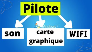 installer pilote de son sur windows 7  telecharger pilote de wifi sur windows 7 [upl. by Essirahs]