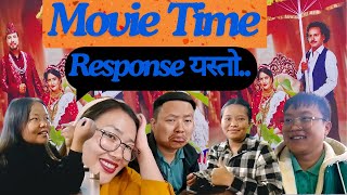 Movie time with family members यस्तो प्रतिक्रिया basanteeraivlogs basanteerai6 viralvlogs [upl. by Attennek]