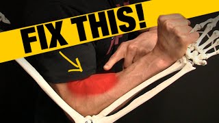 How to Fix Forearm Pain and Tightness QUICK STRETCH [upl. by Xineohp]