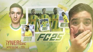 FC 25  🟡FC NANTES🟢  MODÉLISATION OFFICIELLES  avec maxfutt [upl. by Mala]