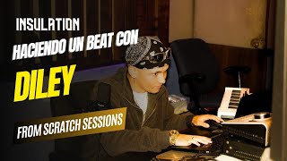 Diley haciendo un beat de Baile Funk desde 0  From Scratch Sessions [upl. by Darnoc568]