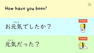 50 Essential Japanese Phrases for Texting and Messaging Formal amp Casual [upl. by Eryt]