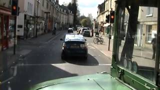 A ride through Bath on a Bristol Lodekkaavi [upl. by Grand]