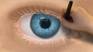 DRAW • Realistic eye with Photoshop [upl. by Leola46]