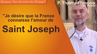 quotSaint josephquot par le Père thierryFrançois à partir dun message dEdson Glauber dItapirangua [upl. by Haldan]