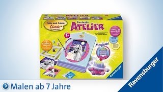 Ravensburger Malen nach Zahlen Fantastic Atelier [upl. by Siugram]