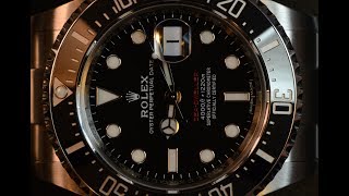 Rolex SeaDweller 126600 SD43 Review  on 65quot wrist [upl. by Naji]