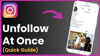 How To Unfollow Everyone On Instagram At Once [upl. by Notniw578]